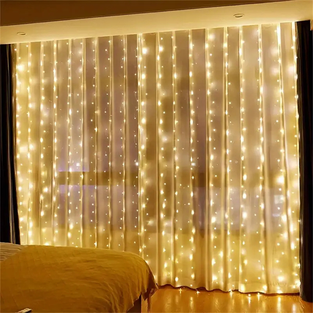 3/6m カーテンLEDストリングライト バッテリー式ガーラ - Led Fairy String Lights のレビューと価格