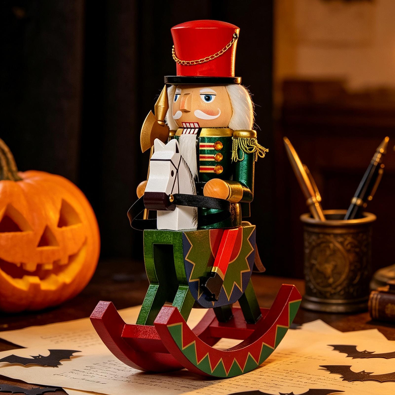 クリスマスくるみ割り人形オーナメント ヴィンテージフェスティ - Nutcracker Figurine のレビューと価格