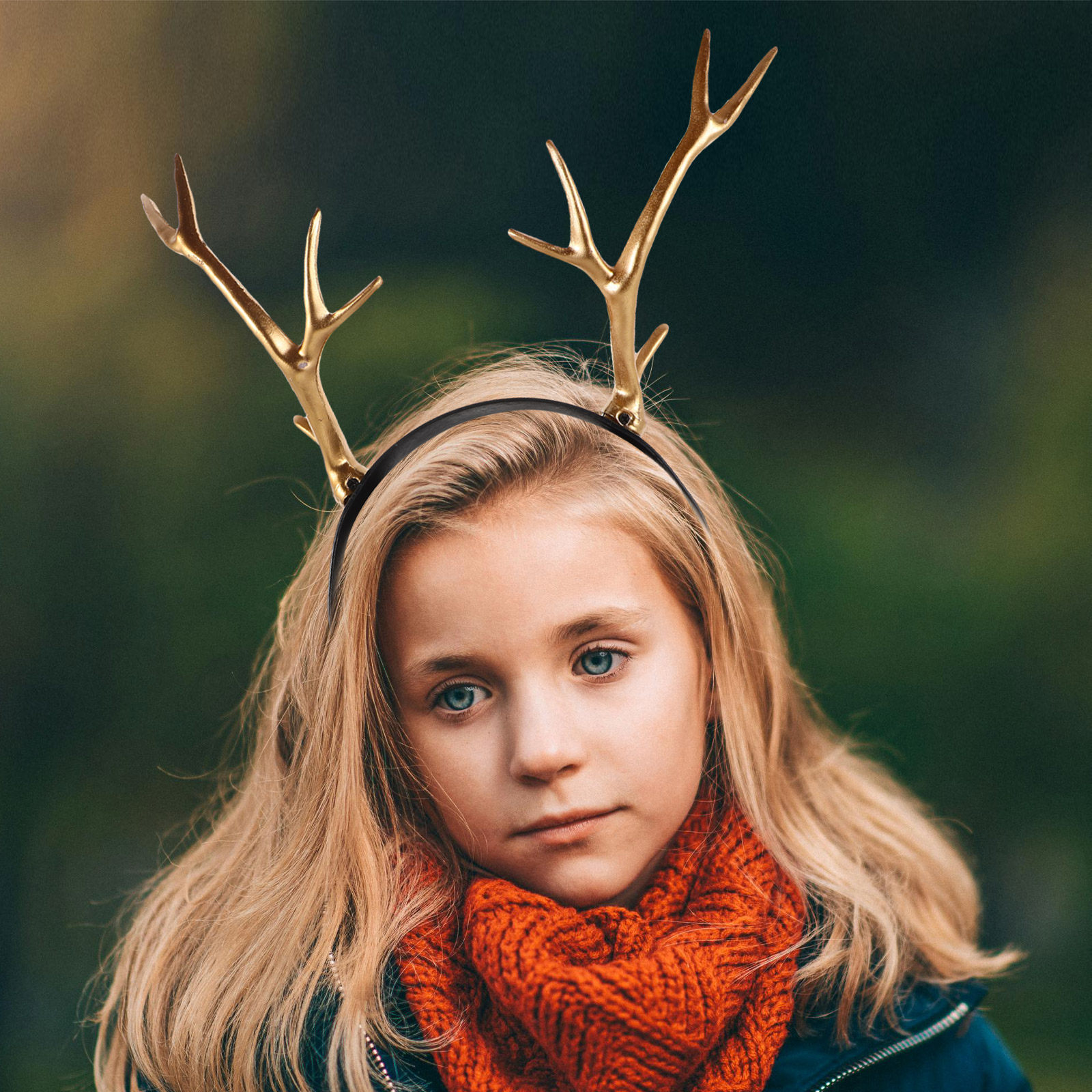鹿の角のヘッドバンド2個セット。キラキラ光るトナカイの角のコ - Reindeer Antlers Headband のレビューと価格
