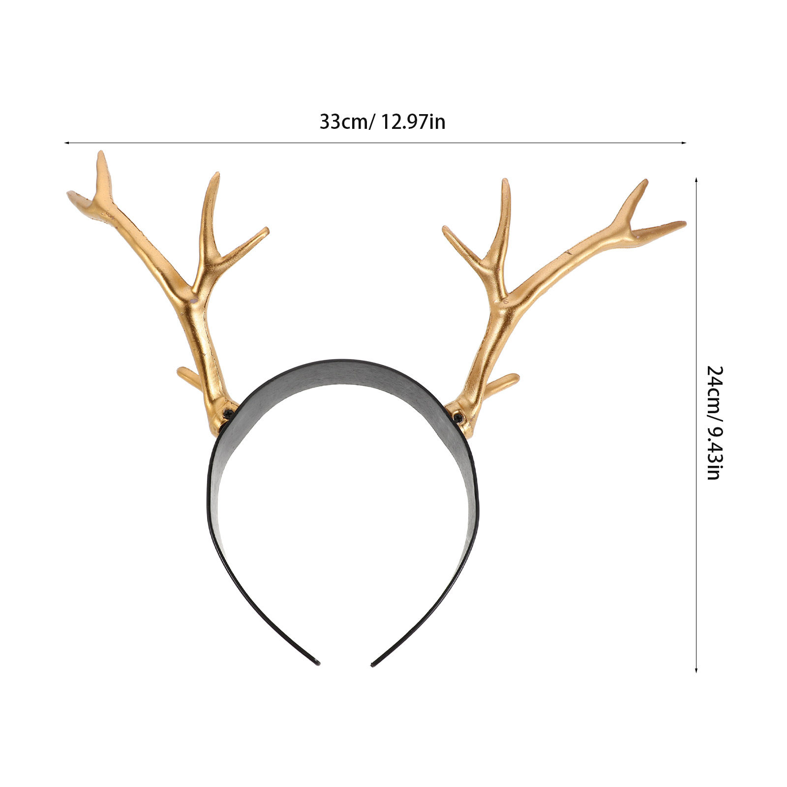 鹿の角のヘッドバンド2個セット。キラキラ光るトナカイの角のコ - Reindeer Antlers Headband のレビューと価格