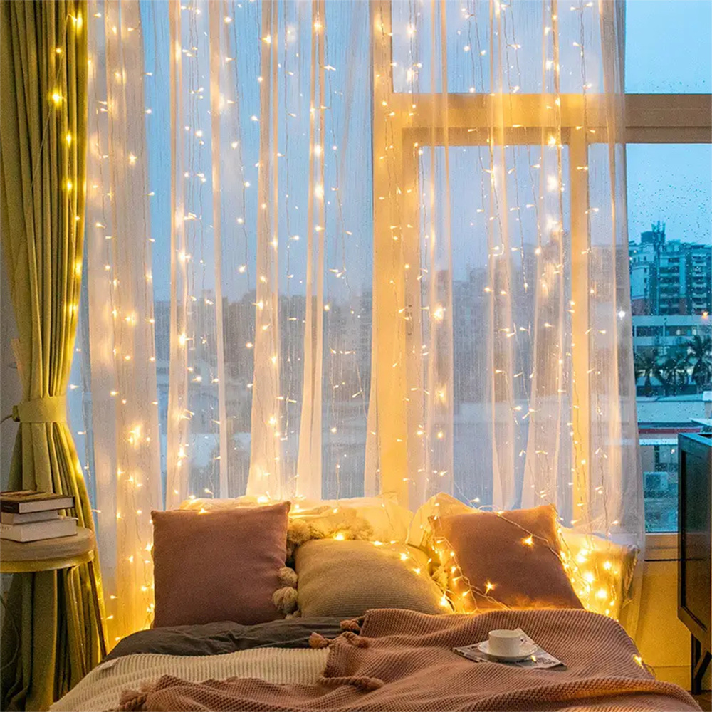 クリスマスホームデコレーション2026 カーテンLEDフェア - Led Fairy String Lights のレビューと価格