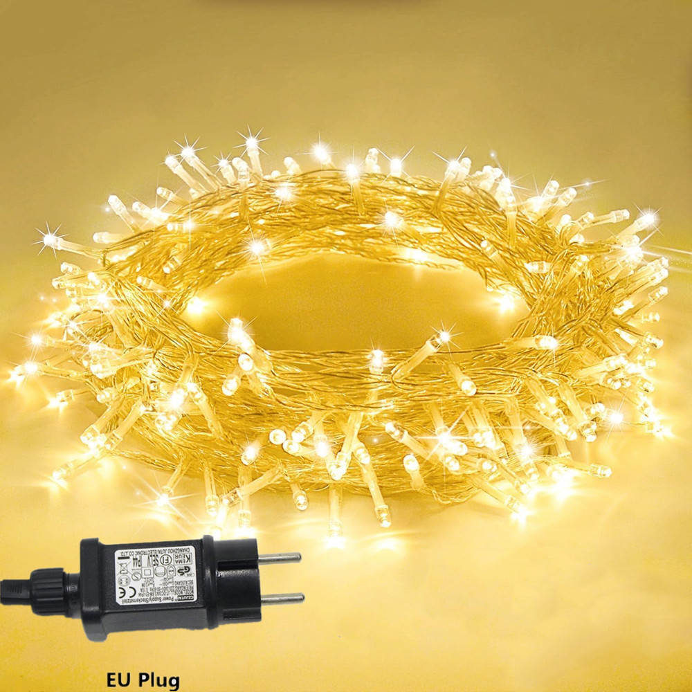 31V安全低電圧LEDホリデーストリングライト ウォームホワ - Led Fairy String Lights のレビューと価格