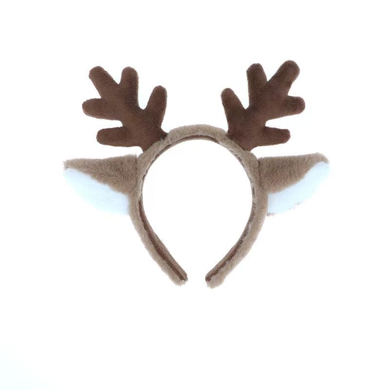 クリスマスコスチューム雪の結晶鹿の耳と角ヘッドバンドコスプレ - Reindeer Antlers Headband のレビューと価格