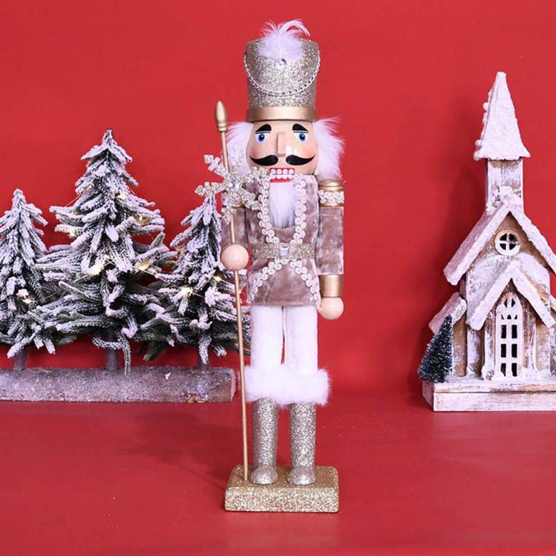 L9NBデスクトップオーナメントドールキングミニチュアの置物 - Nutcracker Figurine のレビューと価格