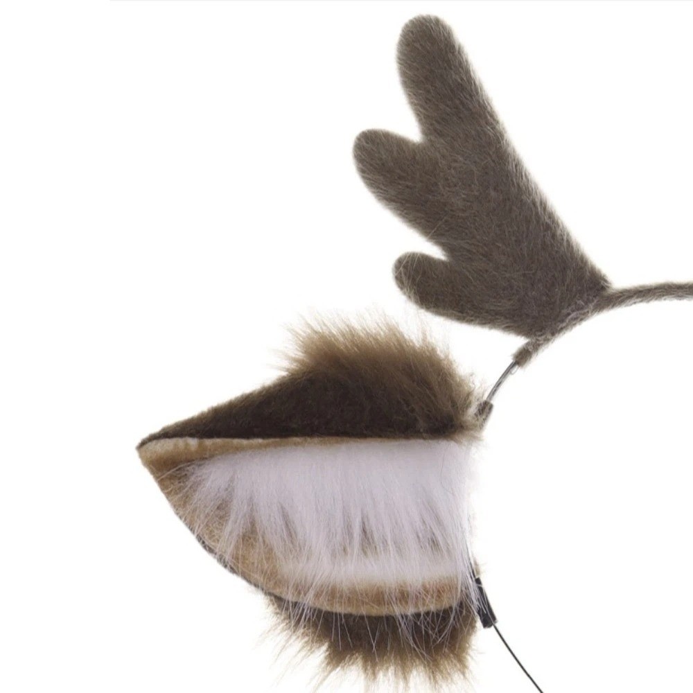 角のついたヘッドバンド、クリスマス、エルク、パーティー、コス - Reindeer Antlers Headband のレビューと価格