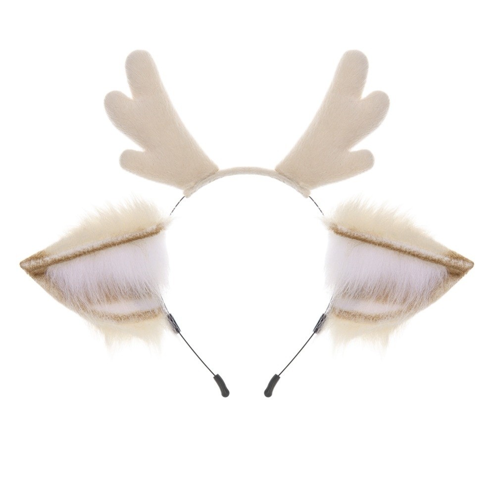 角のついたヘッドバンド、クリスマス、エルク、パーティー、コス - Reindeer Antlers Headband のレビューと価格
