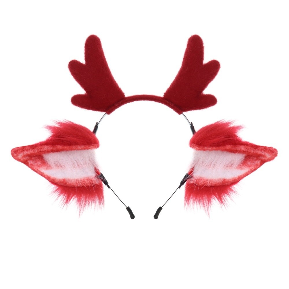角のついたヘッドバンド、クリスマス、エルク、パーティー、コス - Reindeer Antlers Headband のレビューと価格